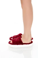 Plush Platform House Slippers