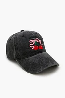 Bow & Cherry Baseball Cap