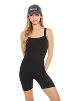 Fitted Rib-Knit Romper