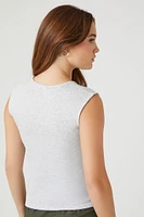 Sleeveless Fitted Top