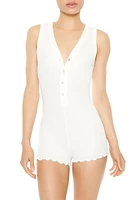 Sleeveless Pajama Romper