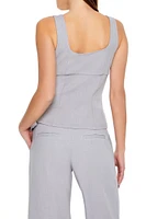 Zip-Up Tank Top