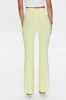 Ruched High-Rise Pants