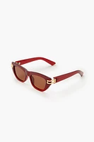 Tinted Cat-Eye Sunglasses