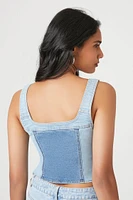 Reworked Denim Tank Top