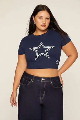 Plus Dallas Cowboys Baby Tee