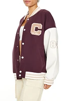 Varsity Letterman Bomber Jacket