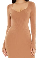 Bodycon Midi Sweater Dress