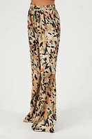 Abstract Print Palazzo Pants