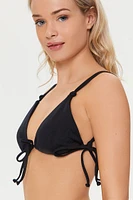 String Triangle Bikini Top