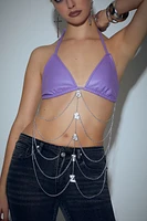 Bratz Body Chain Triangle Bralette