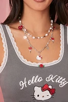 Hello Kitty Layered Charm Necklace