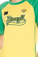 Brazil Graphic Raglan Tee