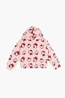 Girls Hello Kitty Zip-Up Hoodie (Kids)