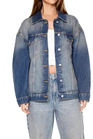 Stone Wash Denim Trucker Jacket