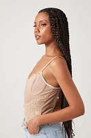 Eyelash Lace Bustier Bodysuit