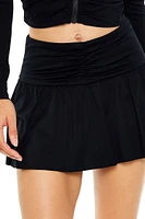 Active Drop-Waist Skater Skort