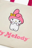 Two-Tone My Melody Tote Bag