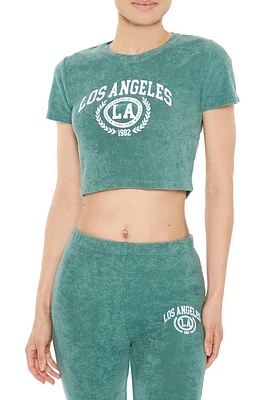 Los Angeles Graphic Cropped Tee