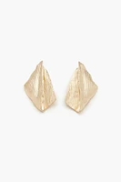 Etched Geo Drop Earrings