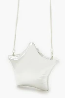 Metallic Star Crossbody Bag