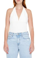 Plunging Halter Top