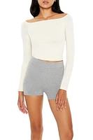 Seamless Boat-Neck Top