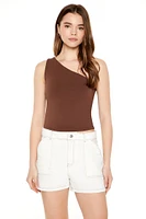 One-Shoulder Crop Top