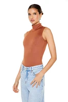 Contour Sculpt Turtleneck Bodysuit