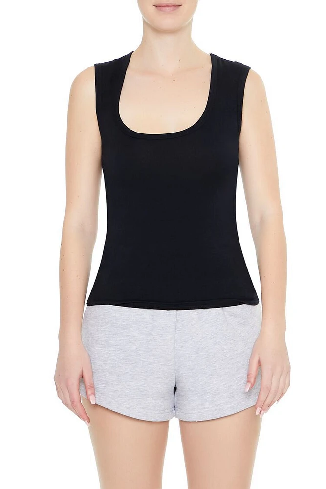 Cotton-Blend Tank Top