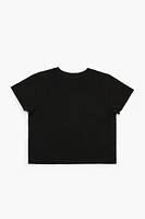 Girls Cotton Crew Tee (Kids