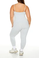 Plus Fitted Cami Jumpsuit