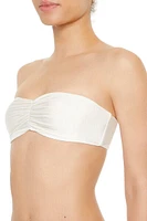 Ruched Bandeau Bikini Top