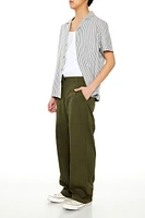 Mid-Rise Baggy Pants