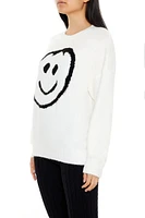 Happy Face Graphic Sweater