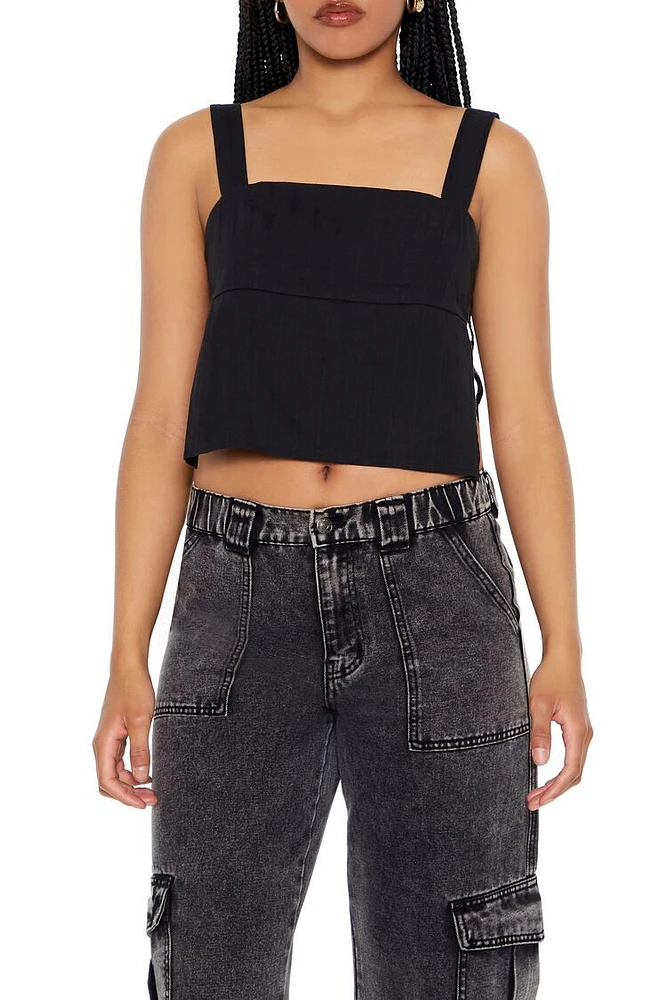 Tie-Back Crop Top