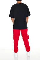 Buckled Drawstring Joggers