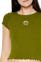 Embroidered Howdy Baby Tee