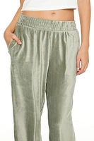 Corduroy High-Rise Wide-Leg Pants
