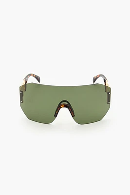 Rimless Shield Sunglasses