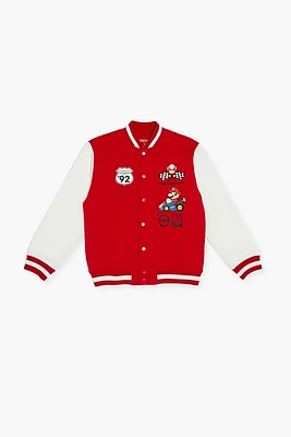 Girls Mario Kart Bomber Jacket (Kids)