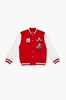 Girls Mario Kart Bomber Jacket (Kids)