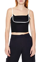 Two-Tone Cropped Cami