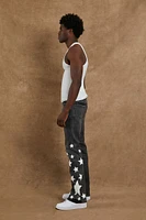 Compton Cowboys Star Flare Jeans