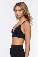 Cropped Rib-Knit Cami