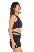 Seamed Longline Sports Bra