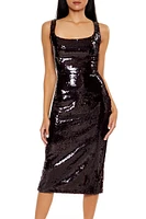 Sequin Bodycon Midi Tank Dress