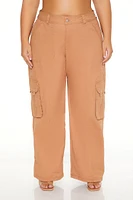 Plus Mid-Rise Cargo Pants