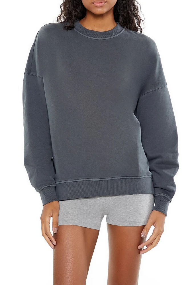 French Terry Crew Pullover