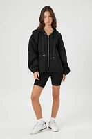 Scuba Knit Zip-Up Hoodie